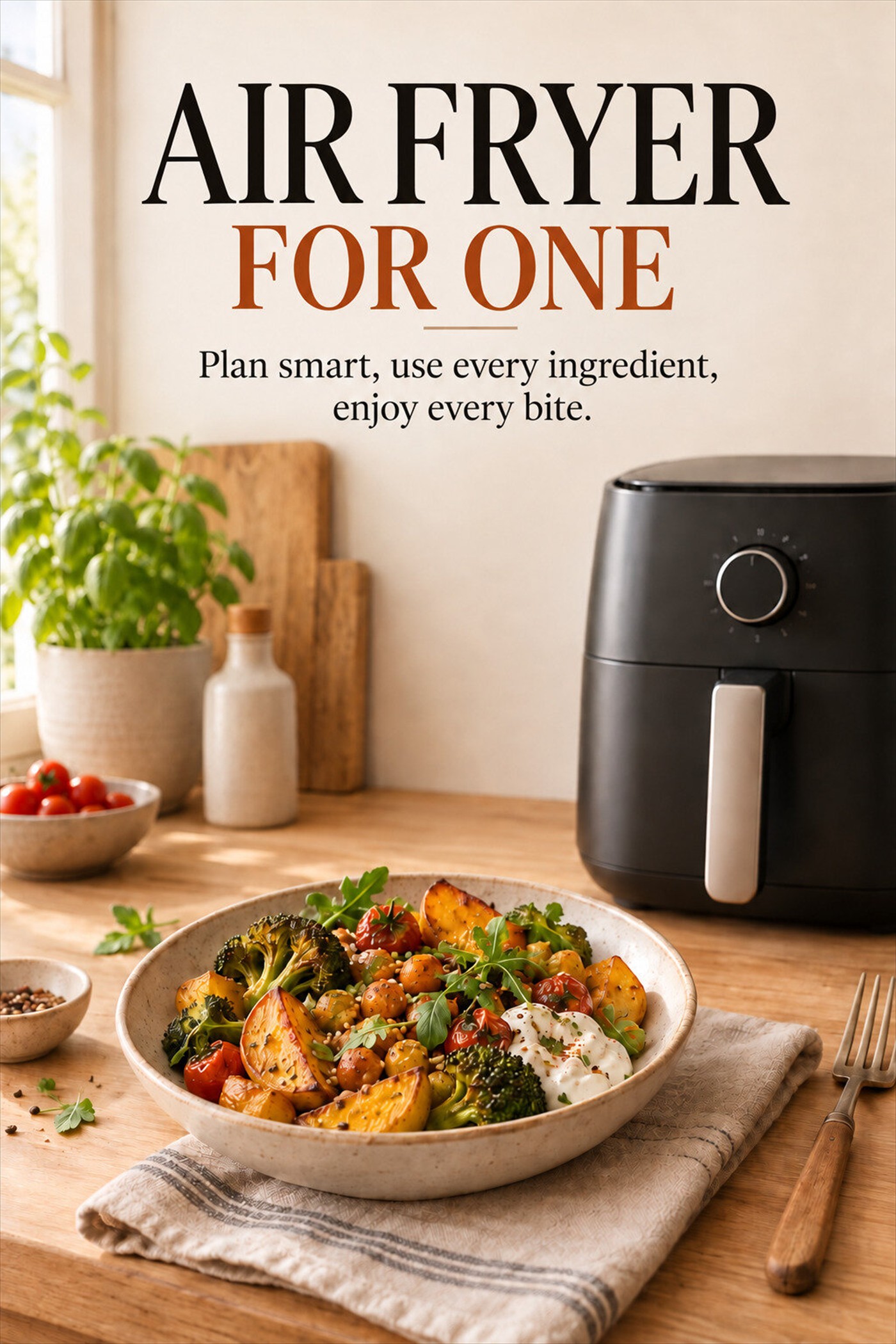 Air Fryer for One: One Shop, Seven Dinners
