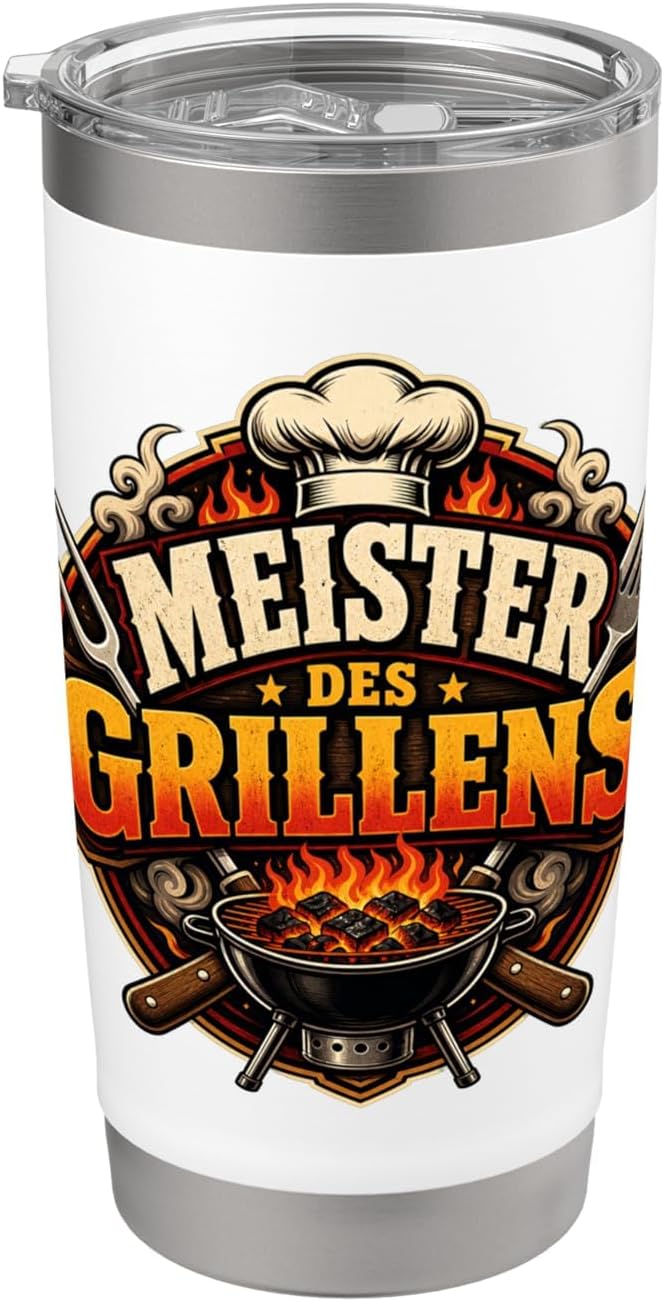 Meister des Grillens Thermobecher