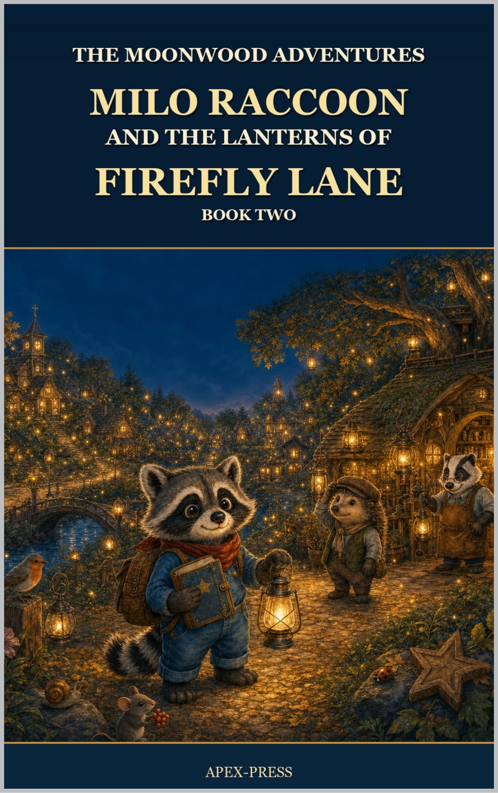Milo Raccoon and the Lanterns of Firefly Lane