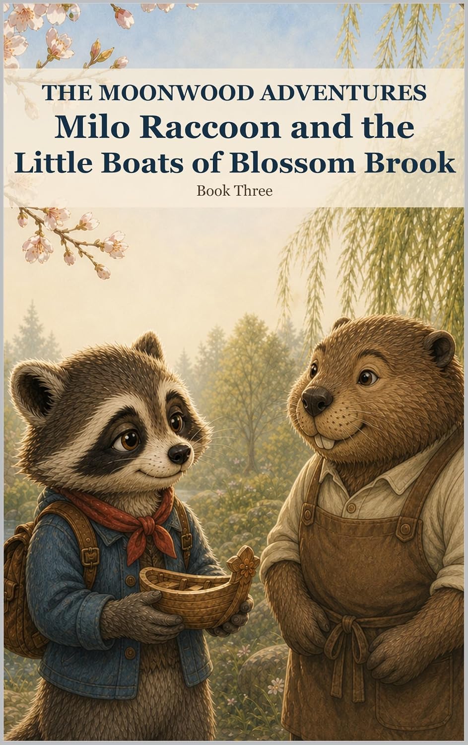 Milo Raccoon and the Little Boats of Blossom Brook
