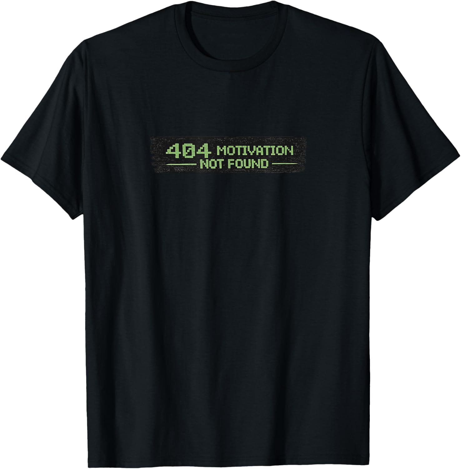 404 モチベーションが見つかりません Tシャツ