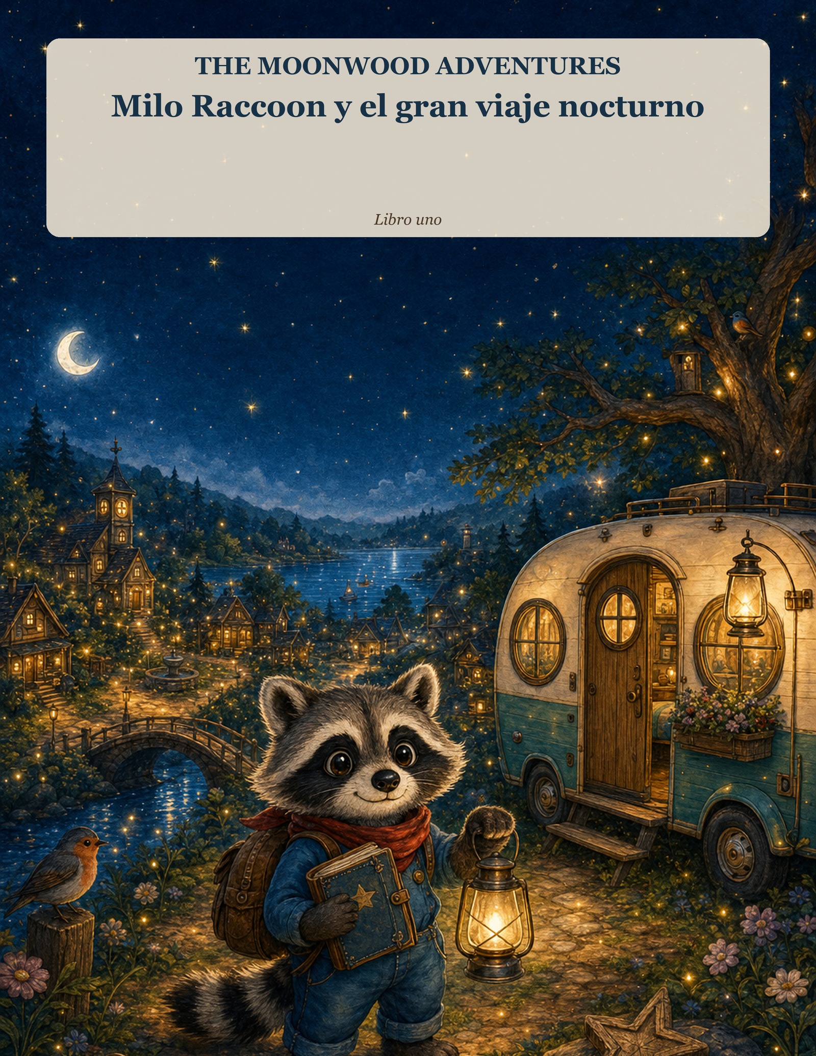 Milo Raccoon y el gran viaje nocturno